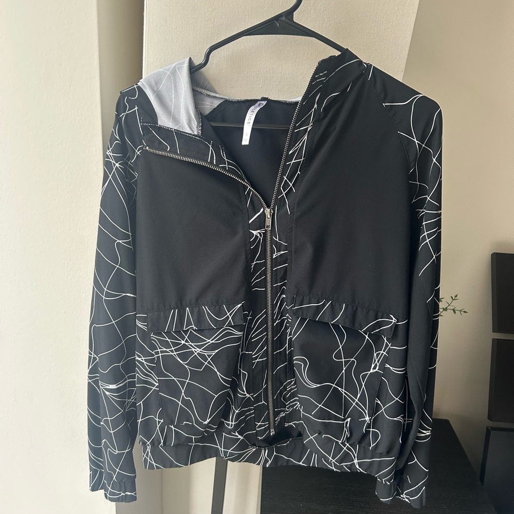 Fabletics Black and White Jacket